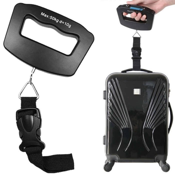 Balança Digital |WittravelWeight - Portátil com Cinta para Pesagem até 50Kg